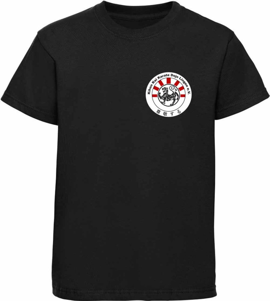 Vereins T-Shirt mit Kihon Kai Karate Brustprint